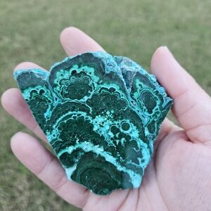 malachite slab 3 in